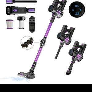 Cordless Purple Vacuum Cleaner